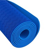 Starfit FM-201 TPE 183x61x0,4 см Коврик для йоги и фитнеса Темно-синий/Синий - фото 274782