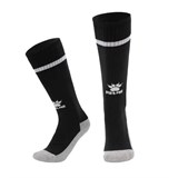 Kelme CHILDREN'S FOOTBALL SOCKS Гетры футбольные детские Черный/Белый - фото 274802