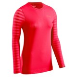 CEP ULTRALIGHT LONG SLEEVE RUN SHIRT (W) Футболка беговая с длинным рукавом женская Розовый - фото 274958