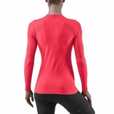 CEP ULTRALIGHT LONG SLEEVE RUN SHIRT (W) Футболка беговая с длинным рукавом женская Розовый - фото 274960