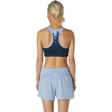Asics LOGO BRA KASANE (W) Топ беговой женский Темно-синий/Голубой - фото 275008