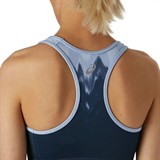 Asics LOGO BRA KASANE (W) Топ беговой женский Темно-синий/Голубой - фото 275011