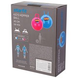 Starfit GB-406 45СМ, 500Г Мяч-попрыгун с ручкой антивзрыв Розовый - фото 275048