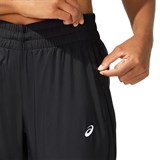 Asics RACE PANT (W) Брюки беговые Черный/Серый - фото 275076