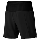 Mizuno MULTI POCKET 2IN1 7.5 SHORT "BLACK" Шорты беговые Черный/Серый - фото 275081