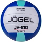 Jögel JV-100 Мяч волейбольный Синий/Мятный - фото 275089