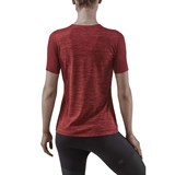 CEP RUN SHIRT SHORT SLEEVE (W) Футболка беговая женская Красный - фото 275101