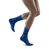 CEP THE RUN COMPRESSION MID CUT SOCKS 4.0 (W) Компрессионные носки женские Синий/Черный - фото 275150