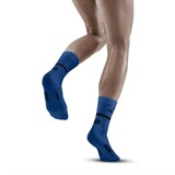 CEP THE RUN COMPRESSION MID CUT SOCKS 4.0 (W) Компрессионные носки женские Синий/Черный - фото 275151