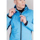 Nordski HYBRID WARM LIGHT BLUE/BLACK Куртка спортивная Голубой/Черный - фото 275194