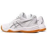 Asics UPCOURT 5 (W) Кроссовки волейбольные женские Белый/Серебристый - фото 275277