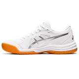 Asics UPCOURT 5 (W) Кроссовки волейбольные женские Белый/Серебристый - фото 275278