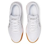Asics UPCOURT 5 (W) Кроссовки волейбольные женские Белый/Серебристый - фото 275280