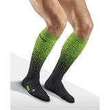 CEP SKI SNOWFALL TALL COMPRESSION SOCKS Компрессионные гольфы для катания на лыжах Зеленый/Черный - фото 275307