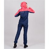 Nordski RAIN (W) CORAL/NAVY Ветровка спортивная женская Розовый/Темно-синий - фото 275385