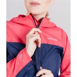 Nordski RAIN (W) CORAL/NAVY Ветровка спортивная женская Розовый/Темно-синий - фото 275387