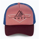 Buff TRUCKER CAP BRAK MULTI  Бейсболка беговая Розовый/Синий - фото 275412