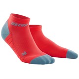 CEP LOW CUT COMPRESSION SOCKS 3.0 Компрессионные короткие носки Красный/Голубой - фото 275474