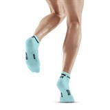 CEP THE RUN LOW CUT SOCKS 4.0 (W) Компрессионные короткие носки женские Голубой - фото 275516