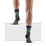 CEP HIKING MAX MID CUT COMPRESSION SOCKS (W) Компрессионные носки женские Серый/Черный - фото 275521