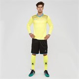 Kelme GOALKEEPER lONGSLEEVE SUIT Форма вратарская Желтый/Черный/Голубой - фото 275541