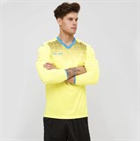 Kelme GOALKEEPER lONGSLEEVE SUIT Форма вратарская Желтый/Черный/Голубой - фото 275544