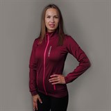 Nordski LAYER (W) WINE Толстовка спортивная женская Красный - фото 275565