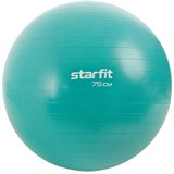 Starfit GB-108, 75 СМ, 1200 Г Фитбол антивзрыв Бирюзовый - фото 275683