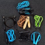 Starfit RP-301 Скакалка скоростная металлическая 3 м с подшипниками и шарнирами Черный - фото 275709