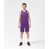 Jögel CAMP BASIC Майка баскетбольная детская Фиолетовый/Белый - фото 275717