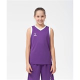 Jögel CAMP BASIC Майка баскетбольная детская Фиолетовый/Белый - фото 275721