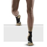 CEP HIKING MERINO MID CUT COMPRESSION SOCKS (W) Компрессионные носки для активного отдыха на природе женские Песочный/Черный - фото 275833