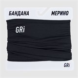 GRi МЕРИНО Бандана Черный - фото 275870