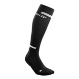 CEP THE RUN COMPRESSION TALL SOCKS 4.0 (W) Компрессионные гольфы женские Черный/Белый - фото 276153