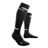 CEP THE RUN COMPRESSION TALL SOCKS 4.0 (W) Компрессионные гольфы женские Черный/Белый - фото 276154