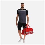 Macron BURST Сумка спортивная Красный/Серый - фото 276334