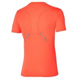 Mizuno DRYAEROFLOW TEE "NASTURTIUM" Футболка беговая Оранжевый - фото 276347