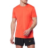 Mizuno DRYAEROFLOW TEE "NASTURTIUM" Футболка беговая Оранжевый - фото 276349