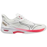 Mizuno WAVE EXCEED TOUR 5 AC (W) Кроссовки теннисные женские Белый/Розовый - фото 276383