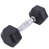 Starfit DB-301 3 КГ Гантель обрезиненная Черный - фото 276448