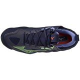 Mizuno WAVE MOMENTUM 3 MID Кроссовки волейбольные Темно-синий/Зеленый - фото 276470