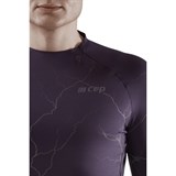 CEP REFLECTIVE LONG SLEEVE SHIRT Футболка беговая с длинным рукавом Фиолетовый - фото 276543