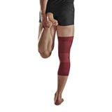 CEP LIGHT SUPPORT KNEE SLEEVE Компрессионный бандаж на колено Красный - фото 276748