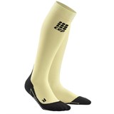 CEP PROGRESSIVE COMPRESSION RUNNING SOCKS PASTEL (W) Компрессионные гольфы женские Желтый/Серый - фото 276815