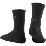 CEP ALLDAY MERINO MID CUT SOCKS Компрессионные носки с шерстью мериноса для восстановления Черный - фото 276878