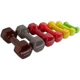 Torres PL522206 Гантель металл в виниловой оболочке 4 кг - фото 276915