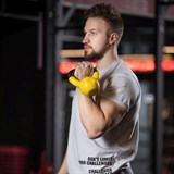 Starfit DB-401 4КГ Гиря виниловая Желтая - фото 277155