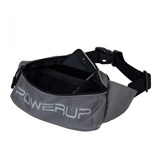 PowerUp VOL GRAY Сумка на пояс объемная Серый/Черный - фото 277244