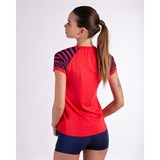 +Adrenalina 1002 BAHIA (W) Футболка волейбольная женская Красный/Темно-синий - фото 277316