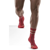 CEP HIKING 80S MID CUT COMPRESSION SOCKS Компрессионные носки Розовый/Золотой - фото 277331